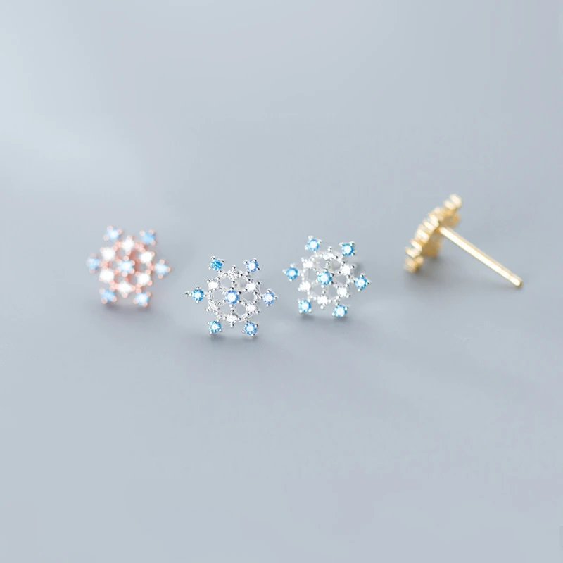 MODIAN модные синие туфли с украшением в виде кристаллов милые серьги гвоздики