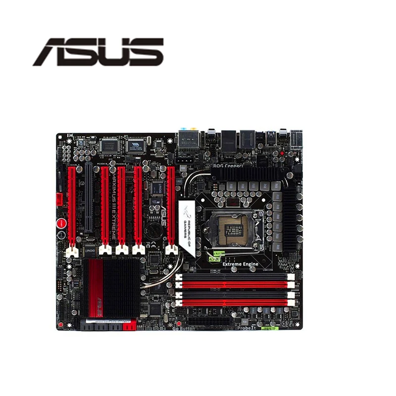 Разъем LGA 1156 для ASUS Maximus III Extreme материнская плата настольного компьютера P55 i3 i5 i7 DDR3