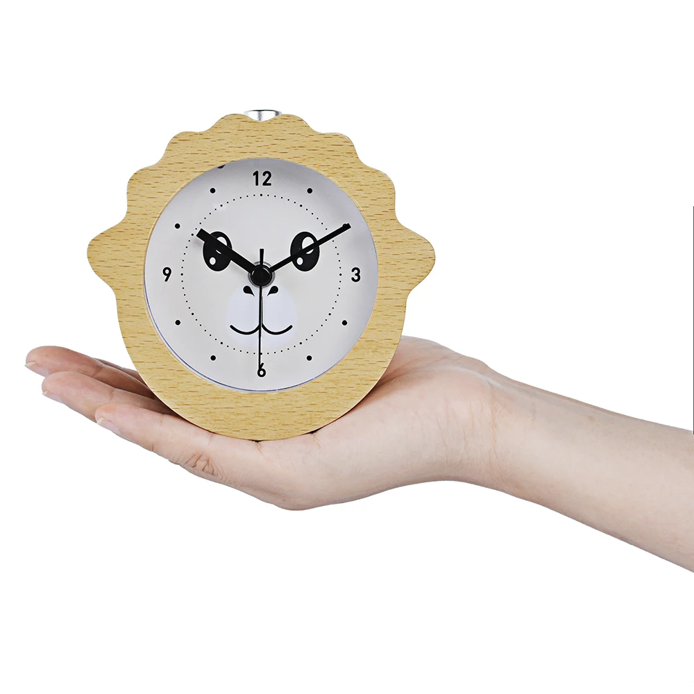 FiBiSonic китайские зодиаки Овен животные Коза деревянные часы Повтор носветильник