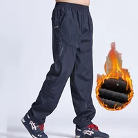 6xl mens winter thick sweatpants breathable sportswear clothing men fleece casual pants exercise joggers male trousers overalls