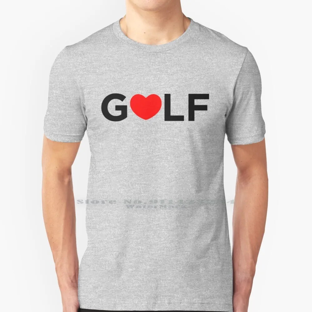 Heart | Golfer T Shirt Cotton 6xl Heart Sports Golfer Lover Passion Phil Mickelson Pga Tour The Masters Bro Dad Father Him