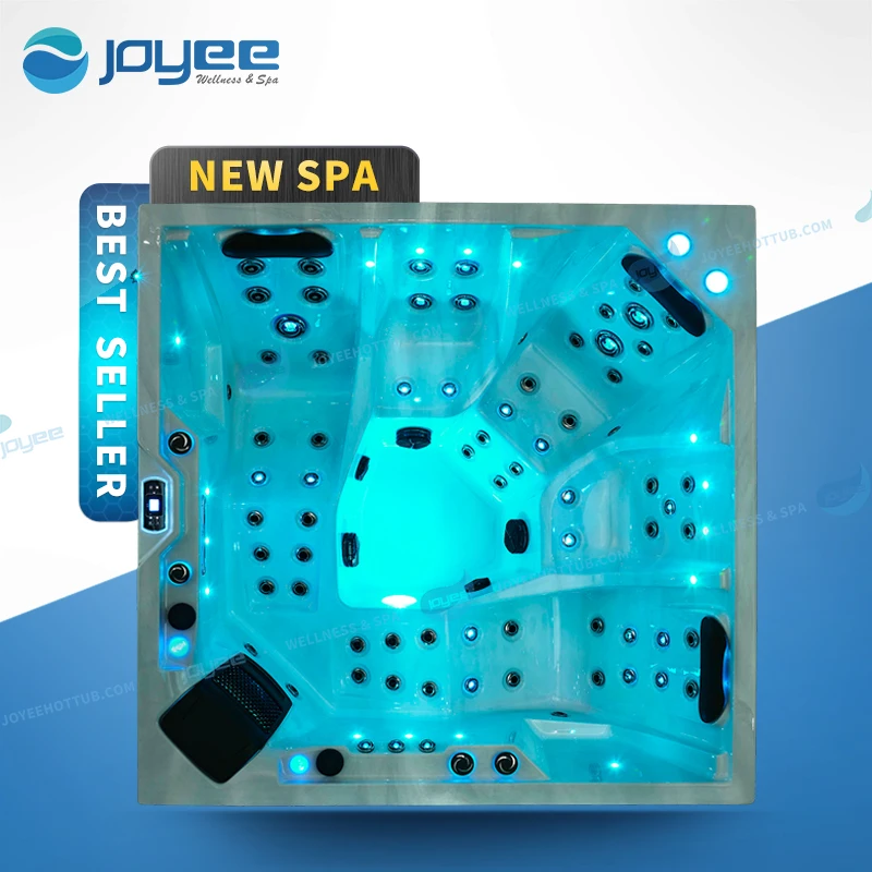 Акция от фабрики JOYEE импортная акриловая струйная Массажная уличная ванна для 5