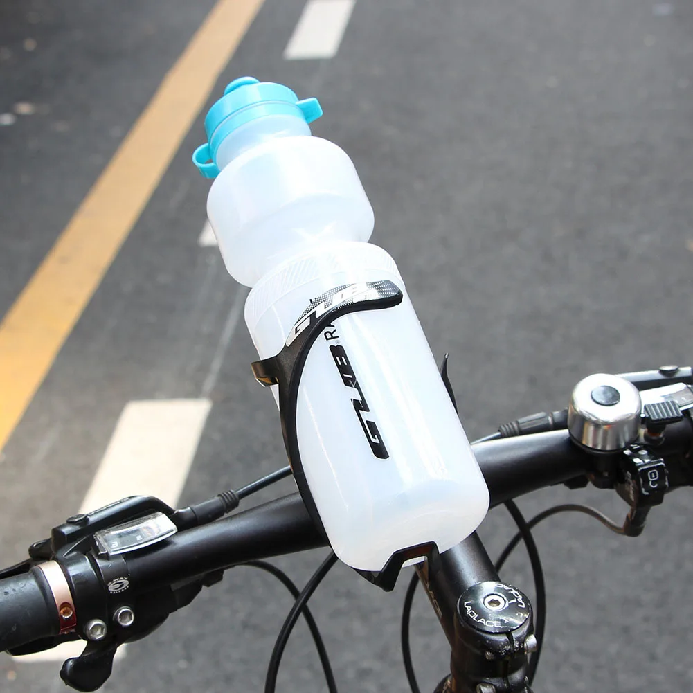 

Aluminum+ Plastic Bike Water Bottle Cage Handlebar Bracket Mount Clamp Clip