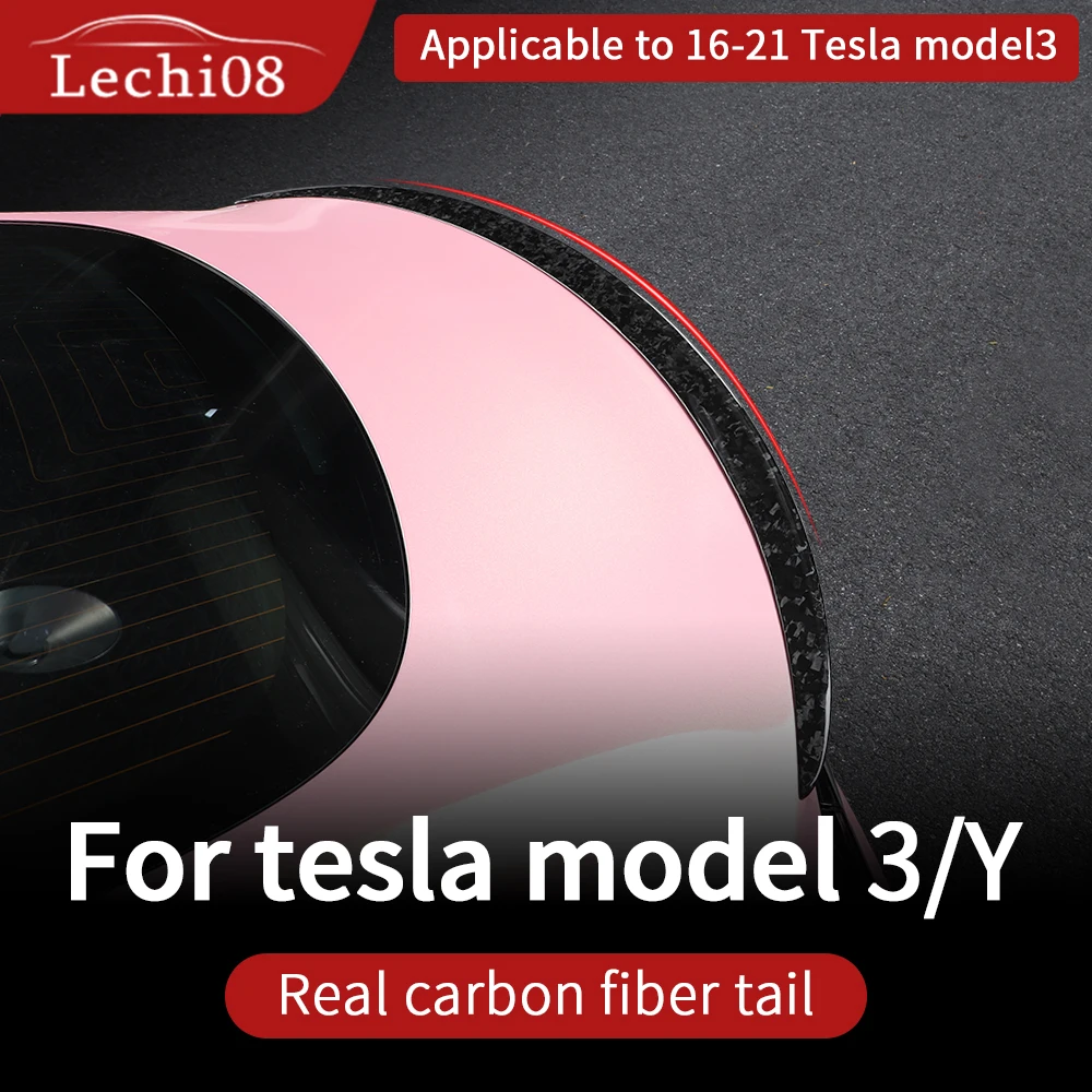 

Аксессуары для tesla model 3/автомобильные аксессуары 2016-2021, карбоновый спойлер tesla, трехспойлер tesla model 3, карбоновые аксессуары