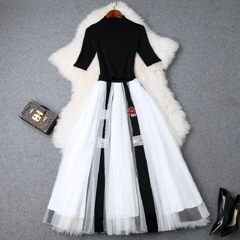 

Top Quality New 2020 Spring Summer Party Tunic Dresses Women V-Neck Hollow Out Lace Patchwork Sexy Backless Dress Clubwear