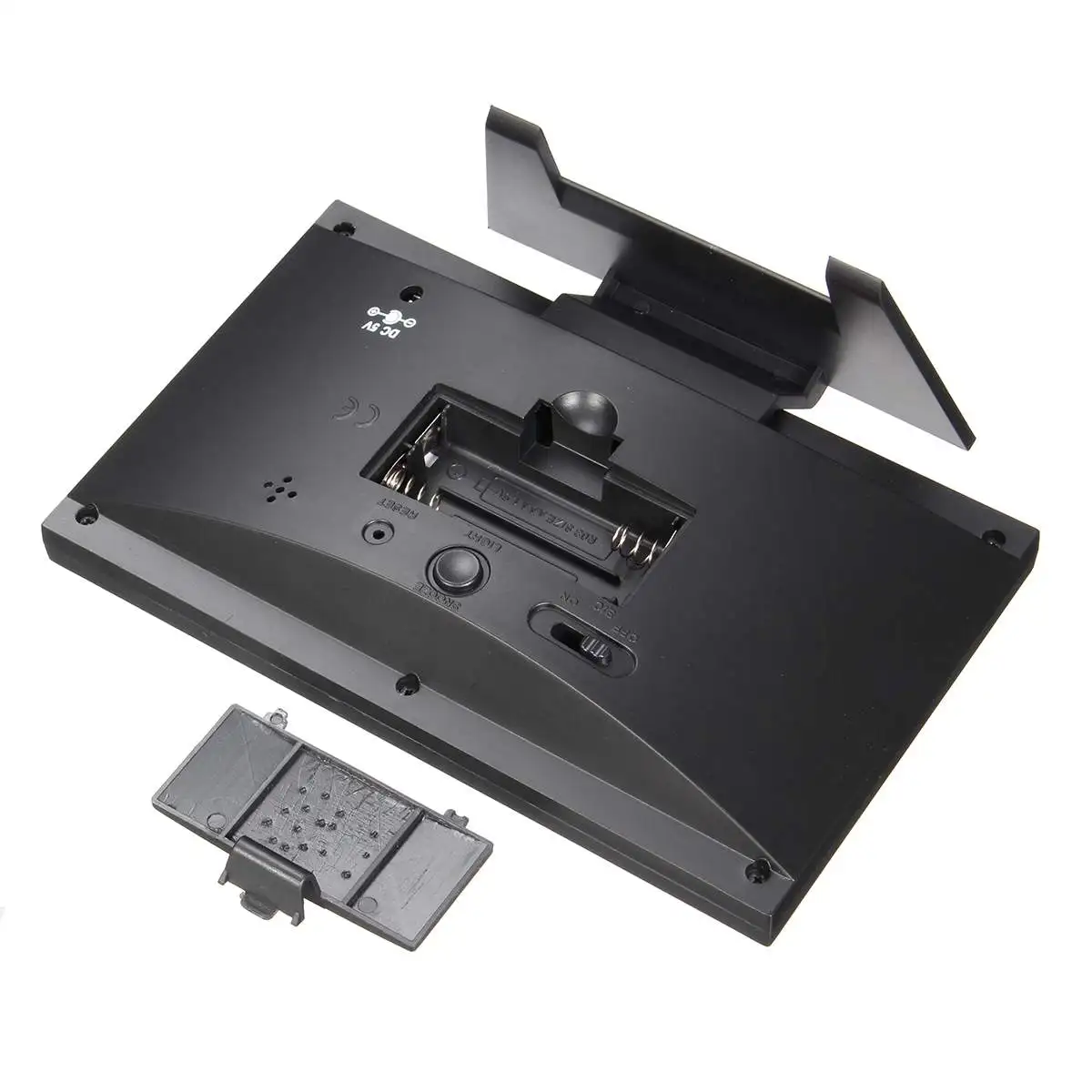 

LCD Weather Station Thermometer LCD Color Screen Indoor Temperature Humidity Calendar Humidity/Weather/Snooze Alarm Clock