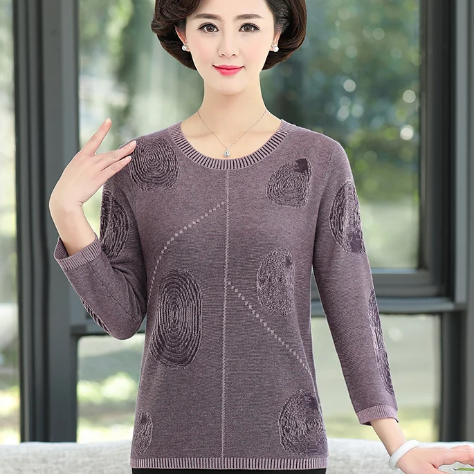 Высокое качество весенний свитер трикотаж новинка 2020 круглый вырез женский