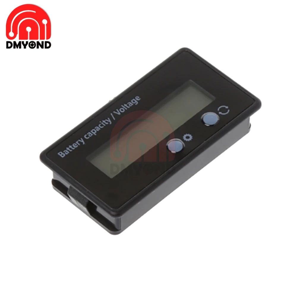 Синий DC 12V светодиодный Дисплей Батарея Ёмкость индикатор метр для аккумуляторов