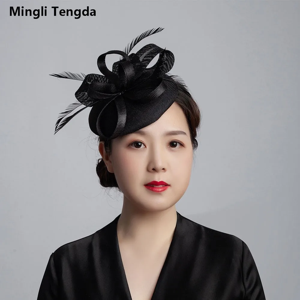 Головной убор Mingli Tengda Свадебный для вечеринки украшение волос портрет невесты