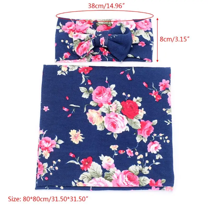 2 шт./компл. модный детский бантик повязка для волос с принтом комплект полотенец