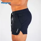 Шорты мужские спортивные для бега, тонкие спортивные штаны для фитнеса и бодибилдинга, брендовые Короткие штаны для профессиональных тренировок