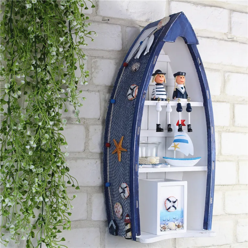 Средиземноморские шкафы украшения для гостиной морские ветрозащитные лодки