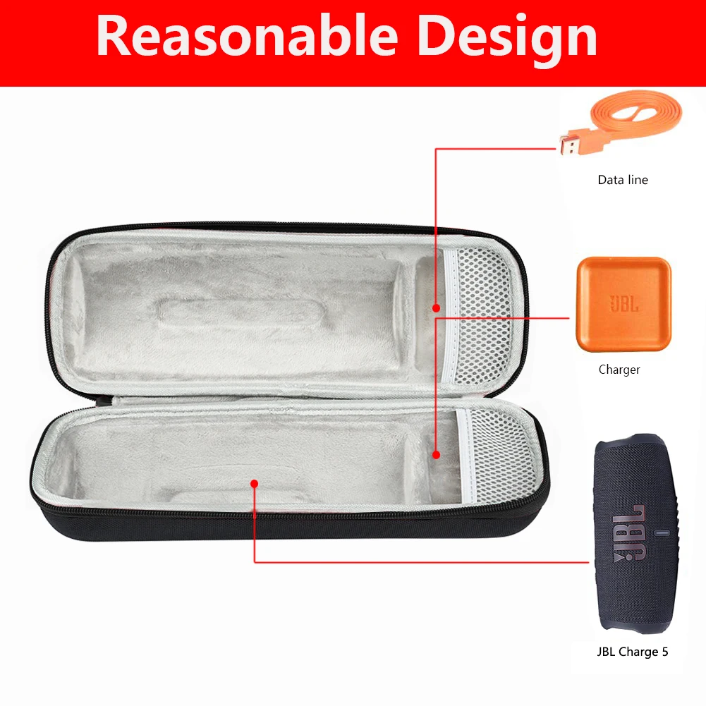 Портативный водонепроницаемый динамик ZOPRORE для путешествий JBL Charge 5 Charge5 Подходит