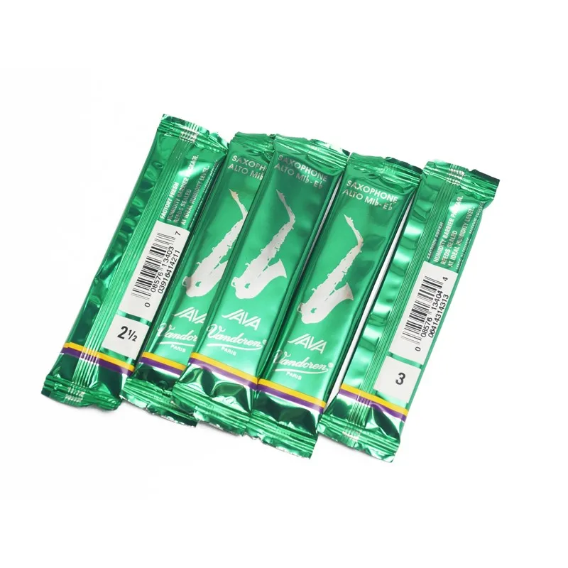 Французский Vandoren зеленая коробка Java bB bE alto тенор сопрано саксофон тростники |
