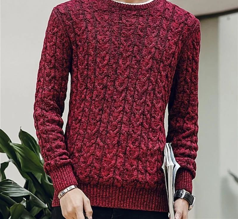 

Zoulv Men Pullover Long Sleeve Casual Men Jumper Sweater Fashion Cloth Mens Sweaters 2021 New Fahsion O Neck Winter Sweater
