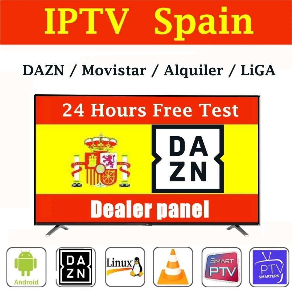 

Spain stable IPTV m3u for Europe support Portugal Germany Poland is compatible with speaker satellite TV