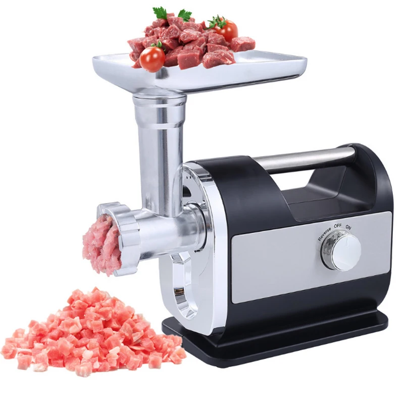 Мясорубка домашняя колбаса Кухня из нержавеющей стали сверхмощный 1000 Вт Мощный