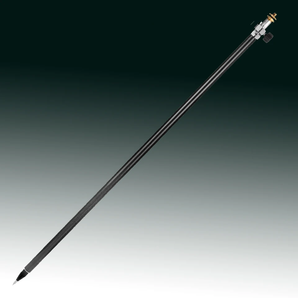 

New 2.4M Carbon Fiber Adjustable Tip Total Station GNSS Prism Pole