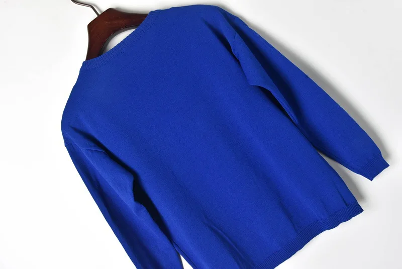 Женский однобортный Кардиган с круглым вырезом повседневный тонкий вязаный