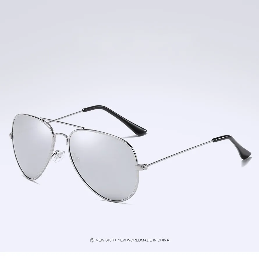 silver silver mirror HDSUNFLY поляризационные солнцезащитные очки для мужчин и женщин, модные фирменные дизайнерские солнцезащитные очки, женские солнцезащитные очки UV400 - Цвет линз: silver silver mirror