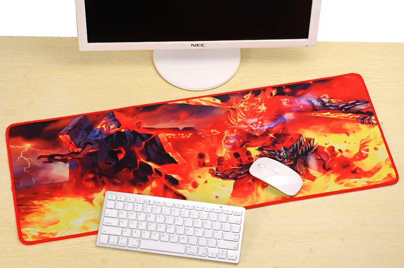 Gaming Mousepad Large Mouse Pad Locking Edge Rubber Laptop Computer Gamer Play keyboard Mats | Компьютеры и офис