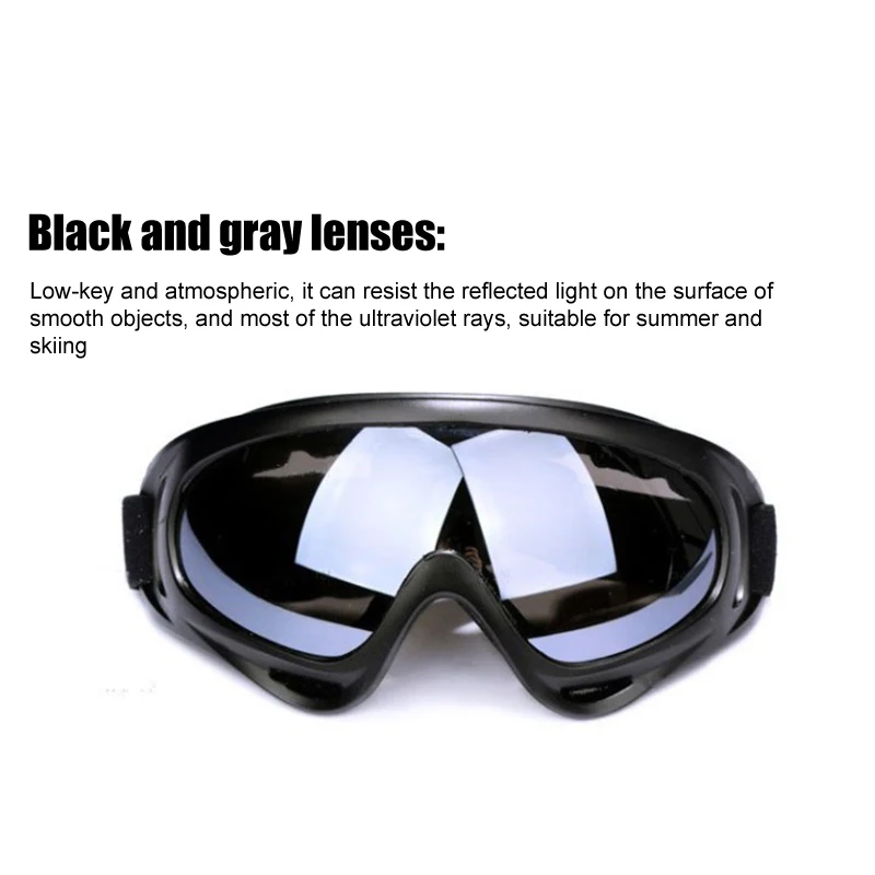 1PC Adjustable Motorcycle Goggles Off-road Reflective Helmet Windproof Glasses | Автомобили и мотоциклы