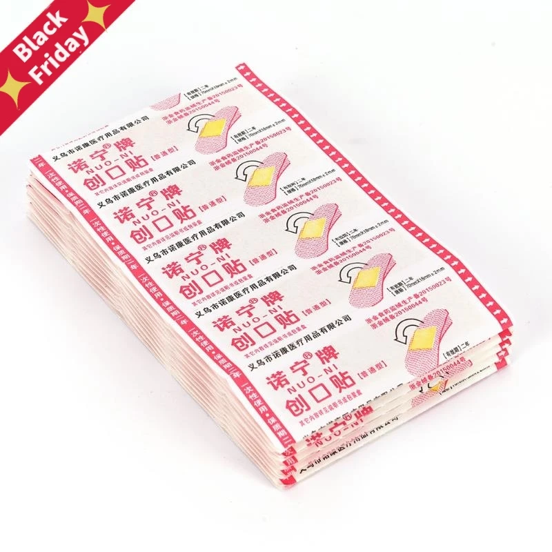 

50 шт., одноразовые водонепроницаемые клейкие повязки для оказания первой помощи