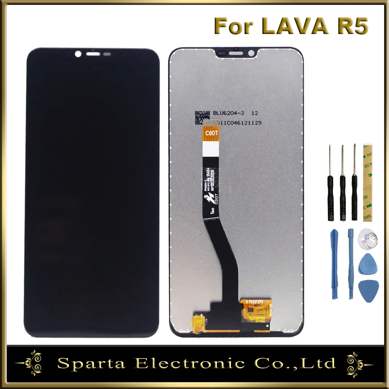 ЖК дисплей LAVA R5 с сенсорным экраном сменный дигитайзер в сборе|Экраны для
