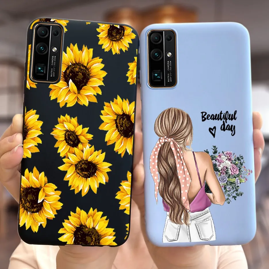 Чехол для Huawei Honor 20 30 Pro стильный мягкий тонкий милый чехол с изображением