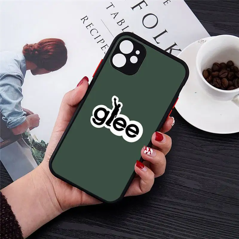 

Beautiful Musical TV Glee Phone Case Matte Transparent for iPhone 7 8 11 12 s mini pro X XS XR MAX Plus cover funda