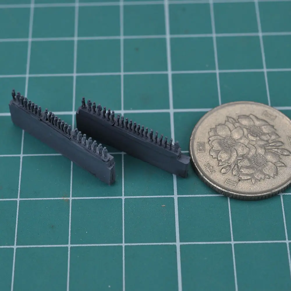 1/700 моряка из смолы Второй мировой войны подходит для корабля 1 комплект (2 стиля