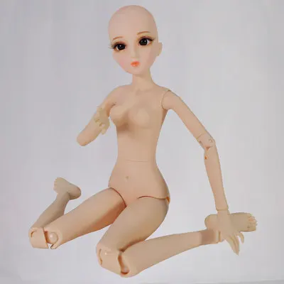 DBS 1/4 BJD Обнаженная кукла макияж с глазами без волос разные стили шарнирное тело