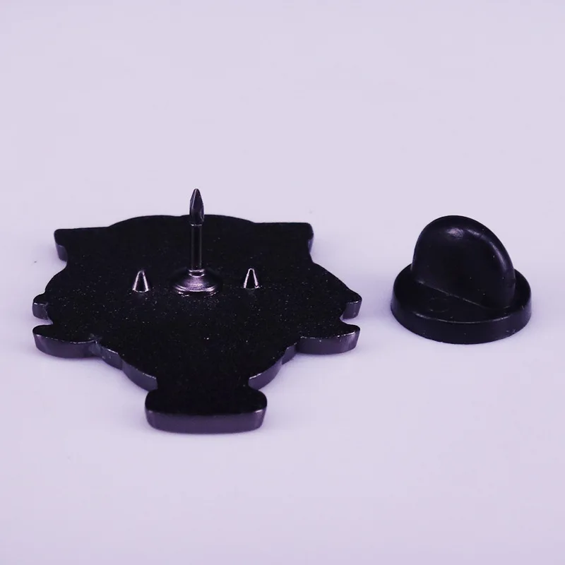 

SP306 Sad girl hard enamel pins women men badge backpack collar lapel fashion jewelry Halloween gifts