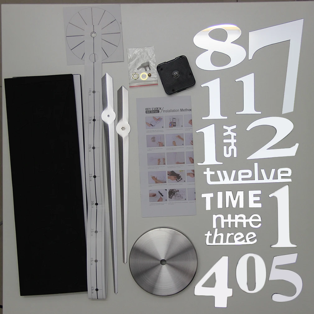 Супер большой размер Домашний творческий DIY часы модный дизайн дома гостиной