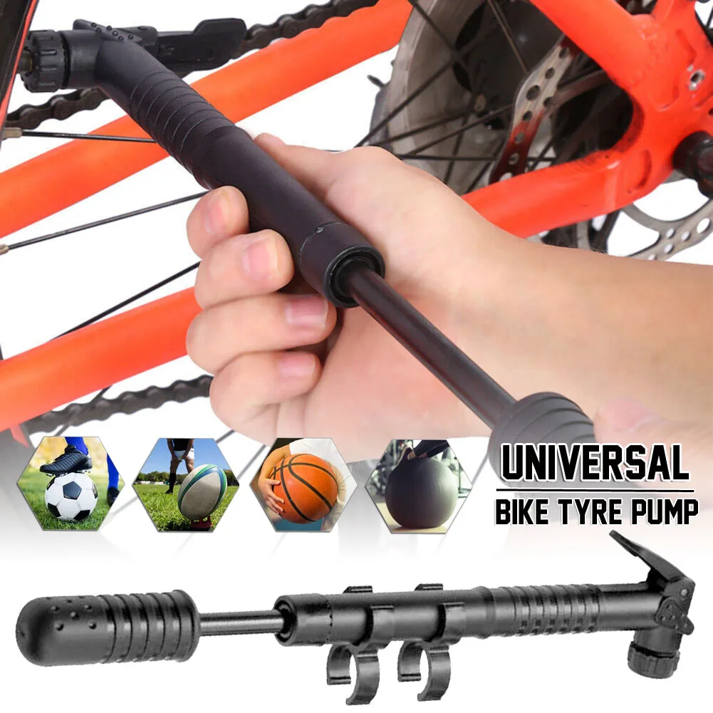 

Universal Bike Tyre Pump Bicycle Tyre Inflator Multi Valve Fitment Portable Bike Tire Pump Cycling Accessories Outdoor Tool