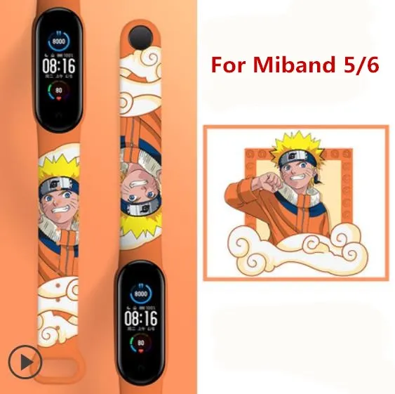 Ремешок силиконовый для Xiaomi Mi Band 5 6 3 4 2019 | Украшения и аксессуары