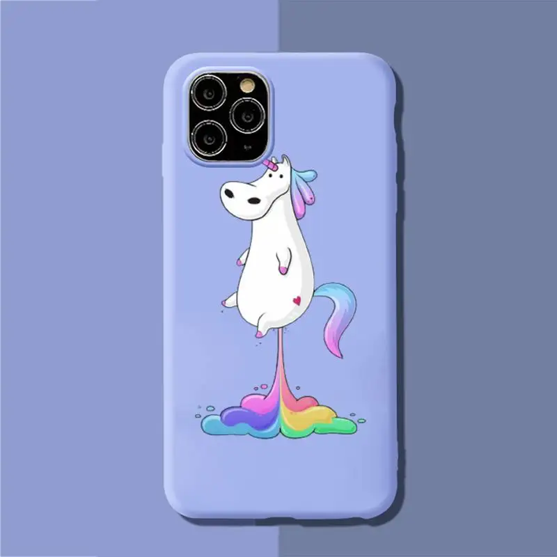

Cartoon Unicorn Horse Phone Case for iphone 11 12 mini pro max 7 8 plus 6 6s x xs max xr coque