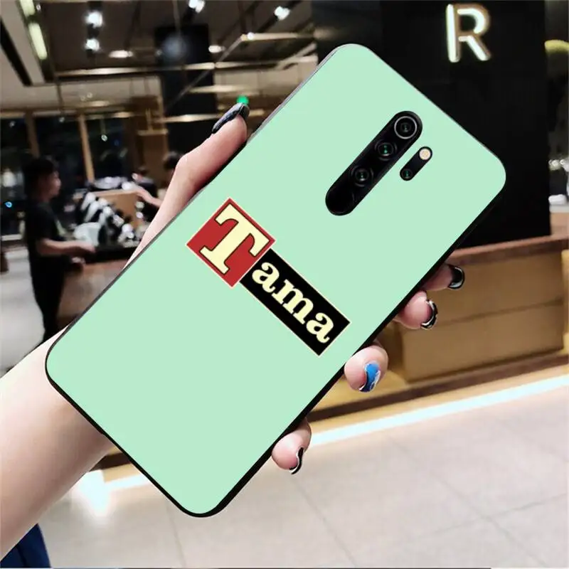 

HPCHCJHM TAMA Drums Phone Case for Redmi Note 9 8 8T 8A 7 6 6A Go Pro Max Redmi 9 K20