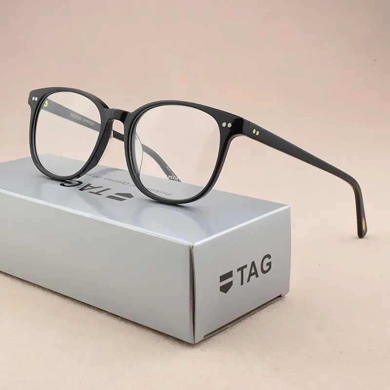 2020 Брендовые очки в стиле ретро для мужчин и женщин круглые компьютерные по