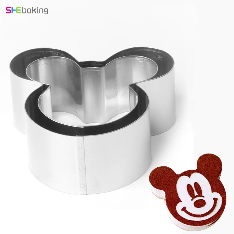 Формы для выпечки Микки мусса из нержавеющей стали|Формы тортов| |