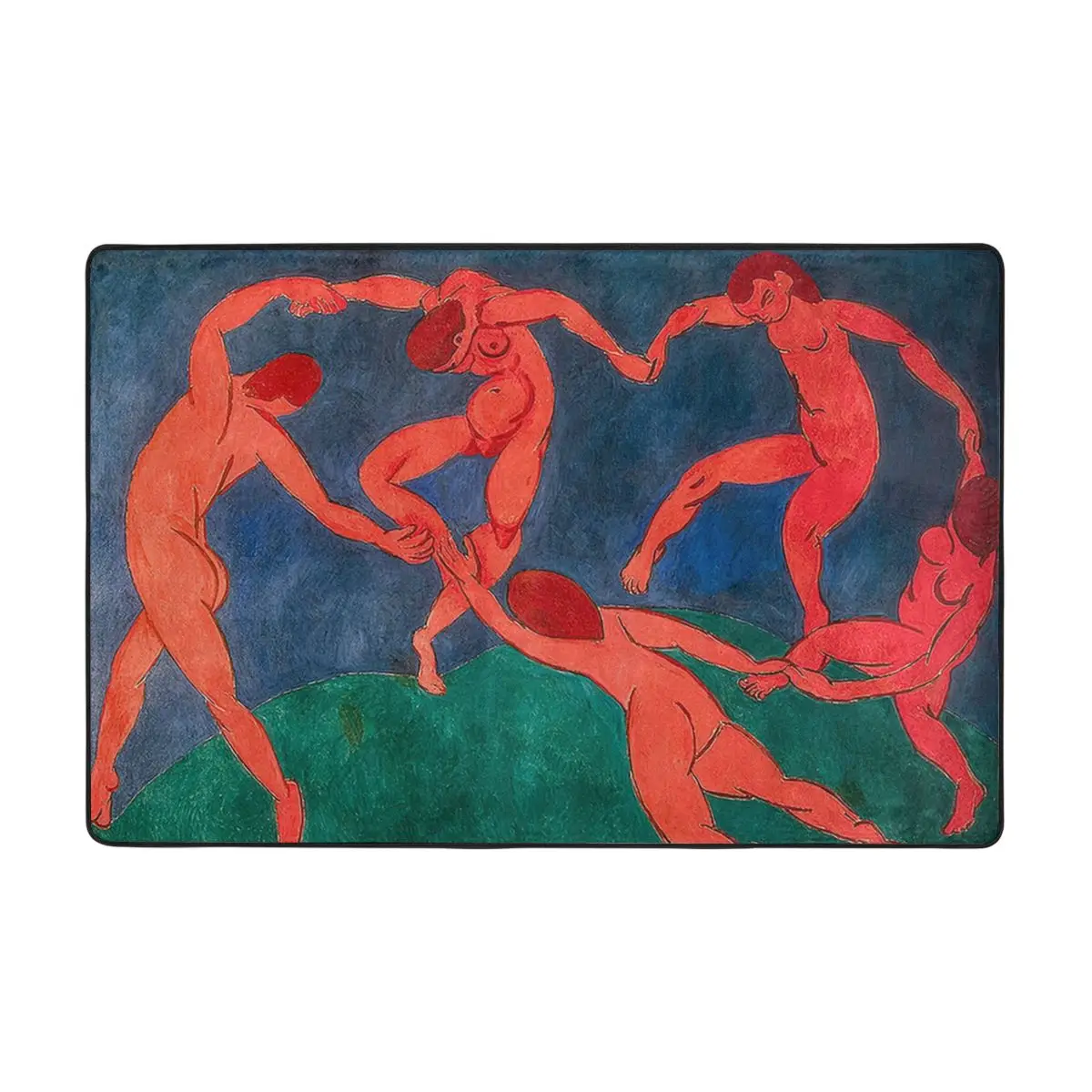 

Коврик с рисунком танцев анти-скользящий, 60*90