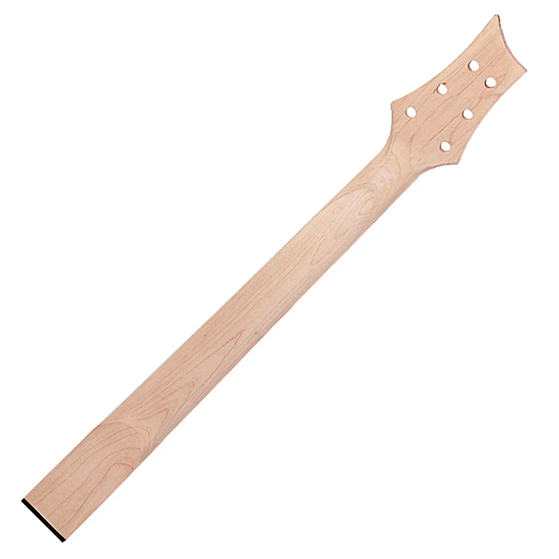 

New 1Pcs Guitar Neck Solid Wood Maple 22 Fret 24.75 Inch Truss Rod for Electric Guitar,Black Color