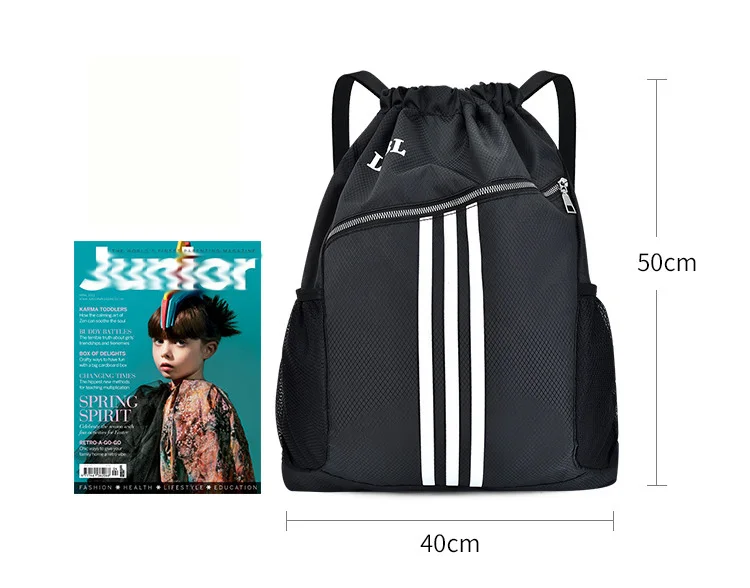 Outdoor Sports Gym Bags Basketball Backpack For Training Bolsas Big Women Fitness Female Travel Yoga Drawstring Men's Bag