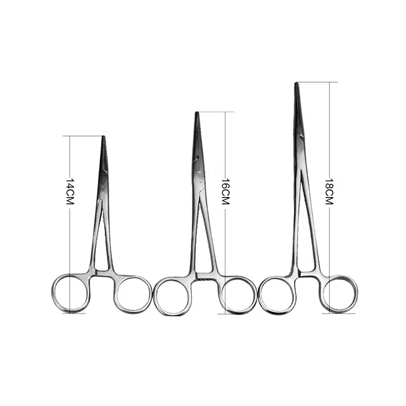Гемостатические щипцы из нержавеющей стали 1 шт. хирургические для прямого локтя