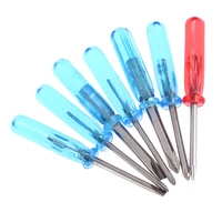 7pcs phillips slotted cross word head five pointed star mini screwdriver for iphone laptop repair open tool