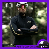lameda 2021 autumn and winter windproof jacket mens warm long sleeved mountain road bike cycling jersey coats asian size