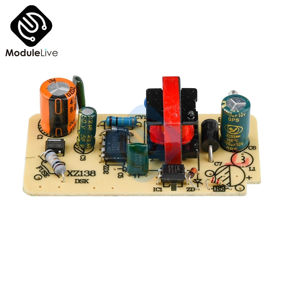 10 шт. AC DC 100 240V 5V 2.5A переключатель переключения Питание зарядная Модульная плата