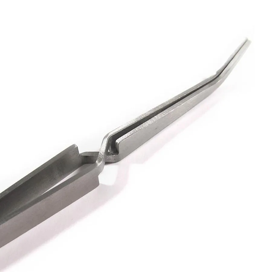 Пинцет для маникюра с кристаллами Многофункциональный УФ гель аппликатор