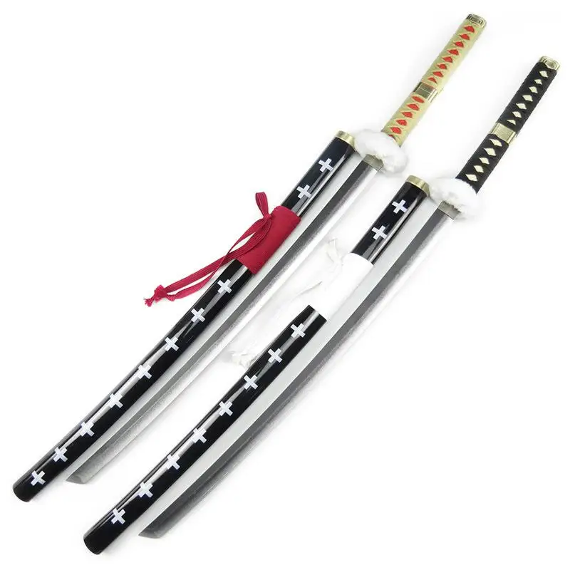 104 см Деревянный Меч Нож Оружие Трафальгар Ло Аниме Косплей ниндзя катана Самурай
