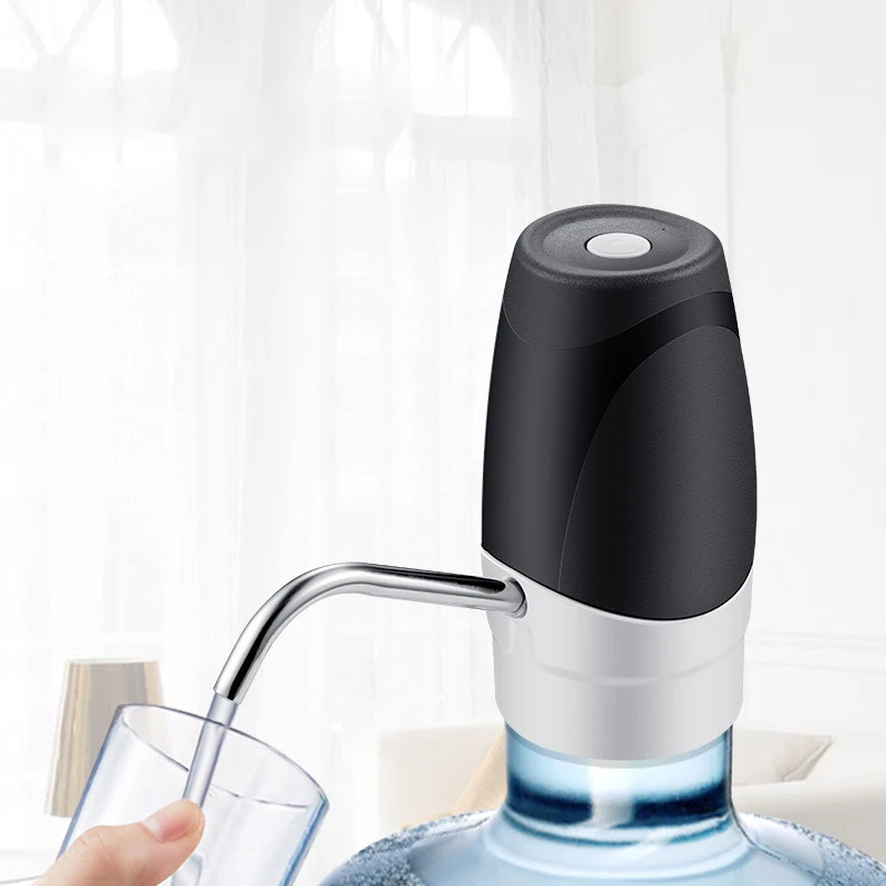 Электрический насос для воды с usb-зарядкой, автоматический насос для питьевой воды, портативный Электрический диспенсер для воды